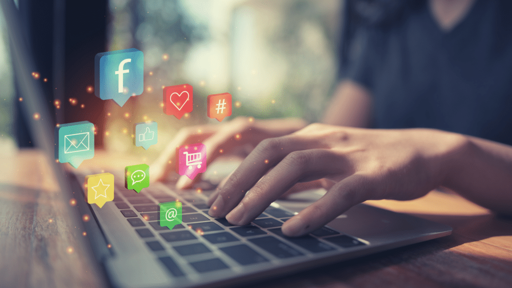 social media vs website