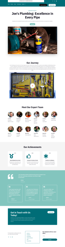 screenshot 2026 02 21 at 09 18 24 about joe's plumbing