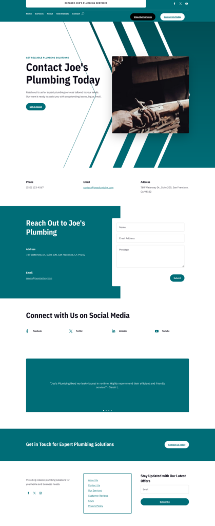 screenshot 2026 02 21 at 09 19 02 contact joe's plumbing